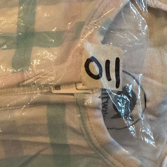 Saltwater Stitching, Rosemary Plaid Zip Pajama, 12-18M - Picture 4 of 4